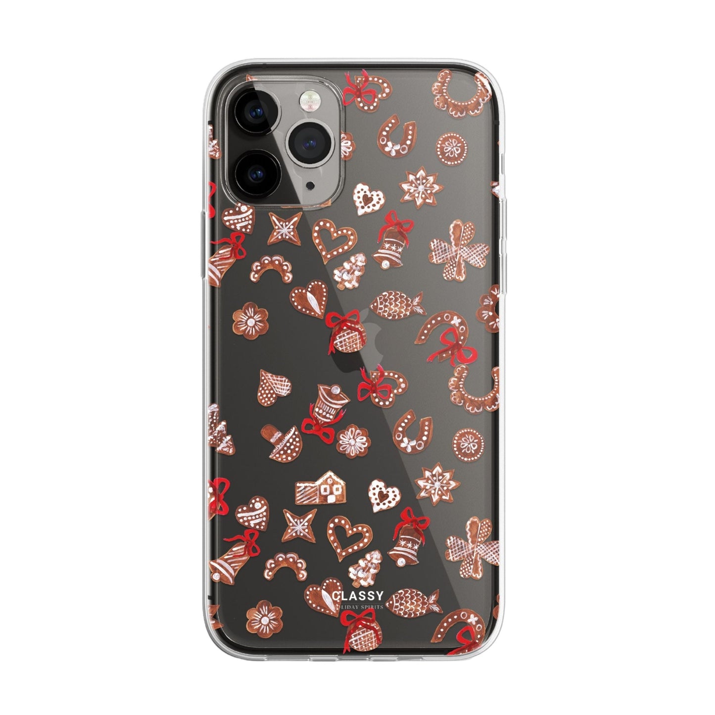 Christmas Clear Case - Classy Cases - Phone Case - iPhone 16 Pro - Without gift packaging - 
