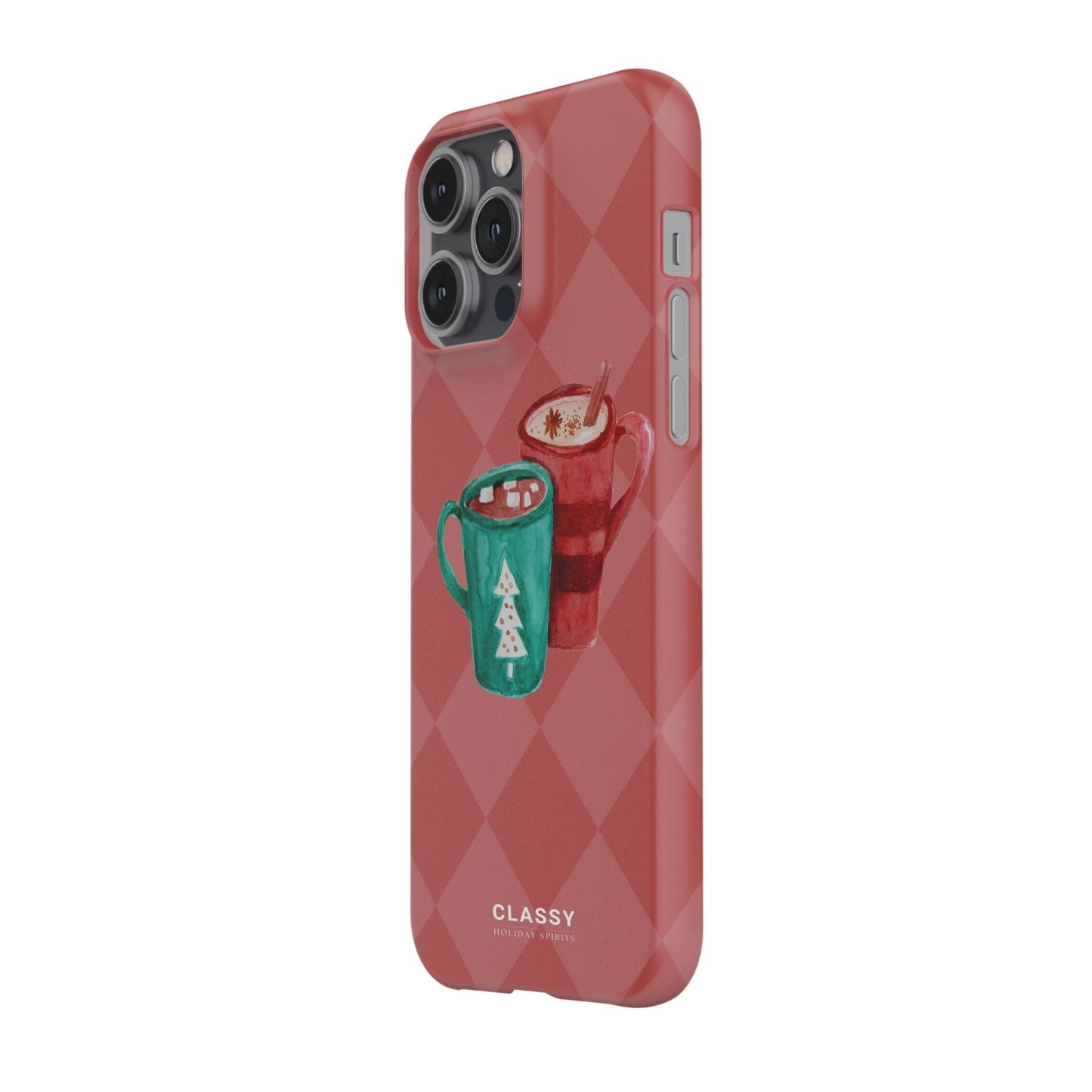 Christmas Snap Case with Mugs - Classy Cases - Phone Case - iPhone 17 - Glossy - 