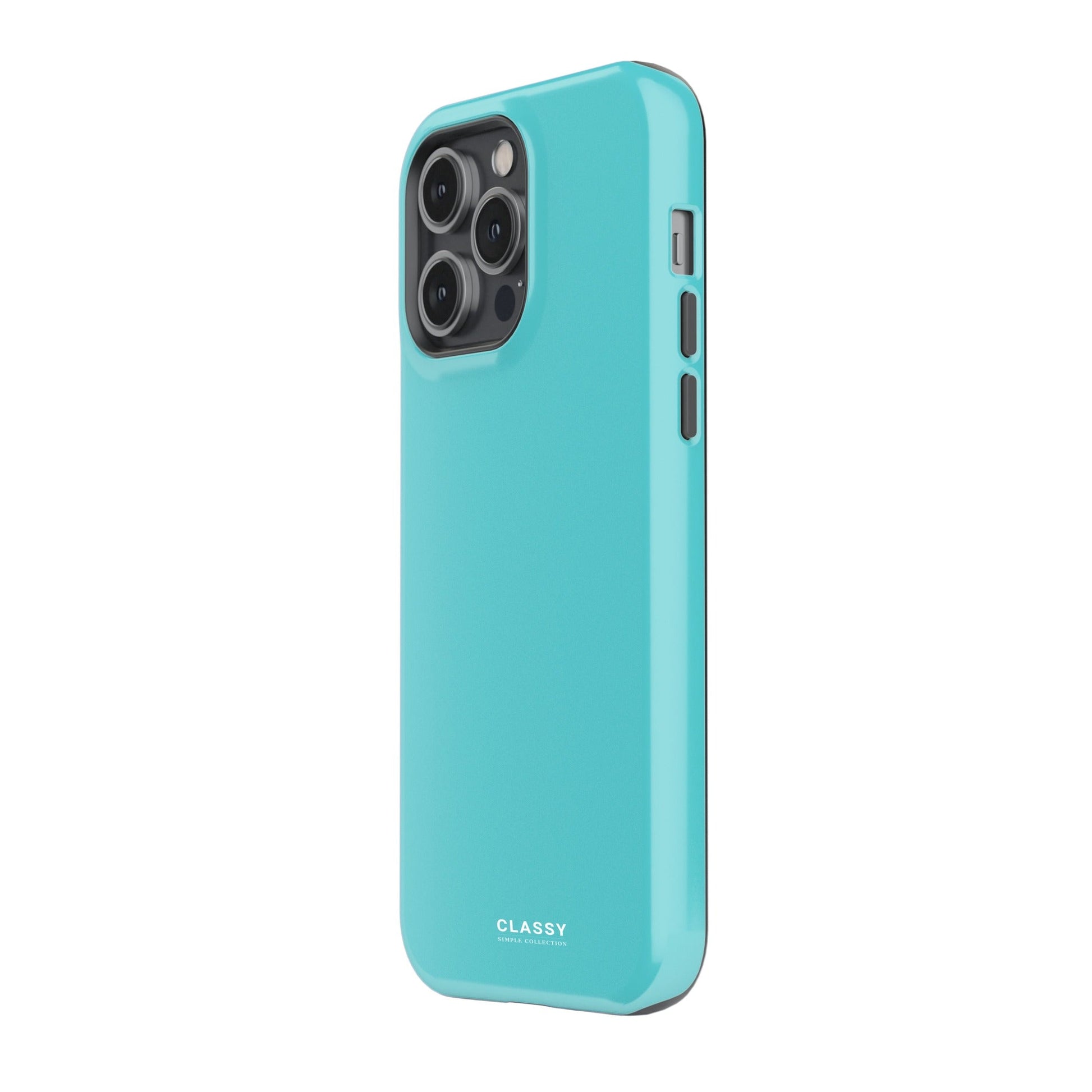 Cian Blue Tough Case - Classy Cases - Phone Case - iPhone 17 - Glossy - 