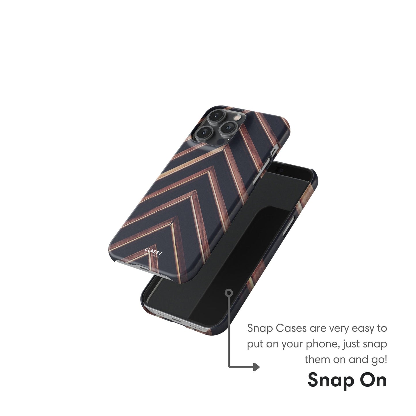 Confusion Snap Case - Classy Cases - Phone Case - iPhone 17 - Glossy - 