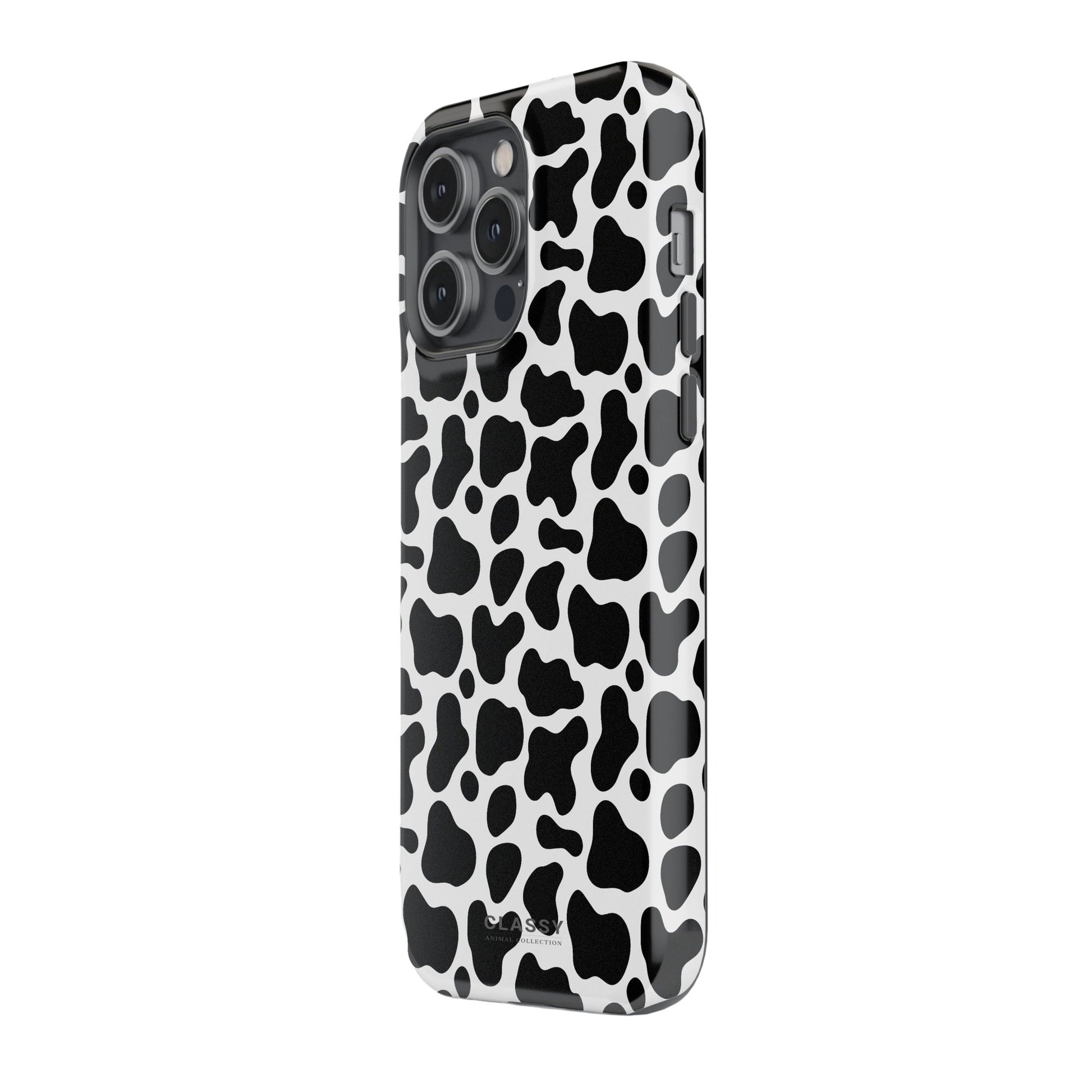 Cow Print Tough Case - Classy Cases - Phone Case - iPhone 17 - Glossy - 