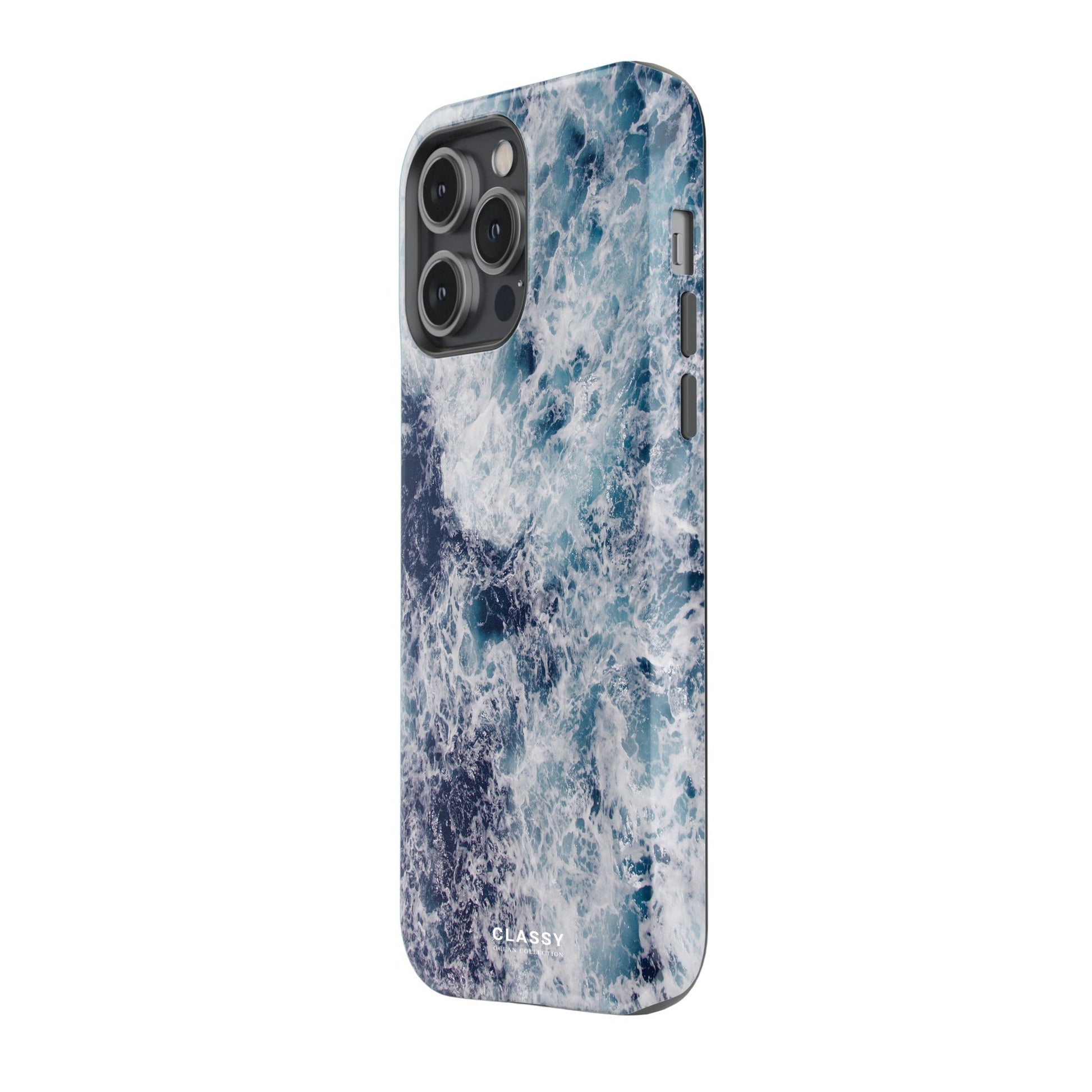 Dark Blue Ocean Tough Case - Classy Cases - Phone Case - iPhone 17 - Glossy - 