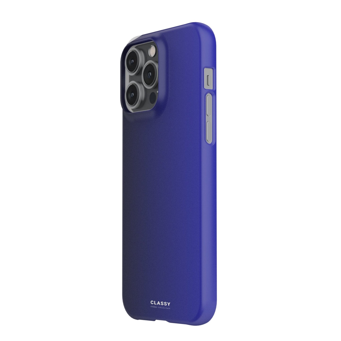 Dark Blue Ombre Snap Case - Classy Cases - Phone Case - iPhone 17 - Glossy - 