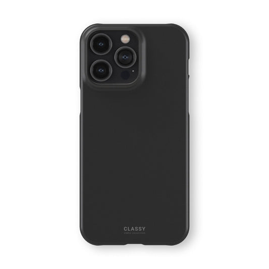 Dark Gray Snap Case - Classy Cases - Phone Case - iPhone 17 - Glossy - 