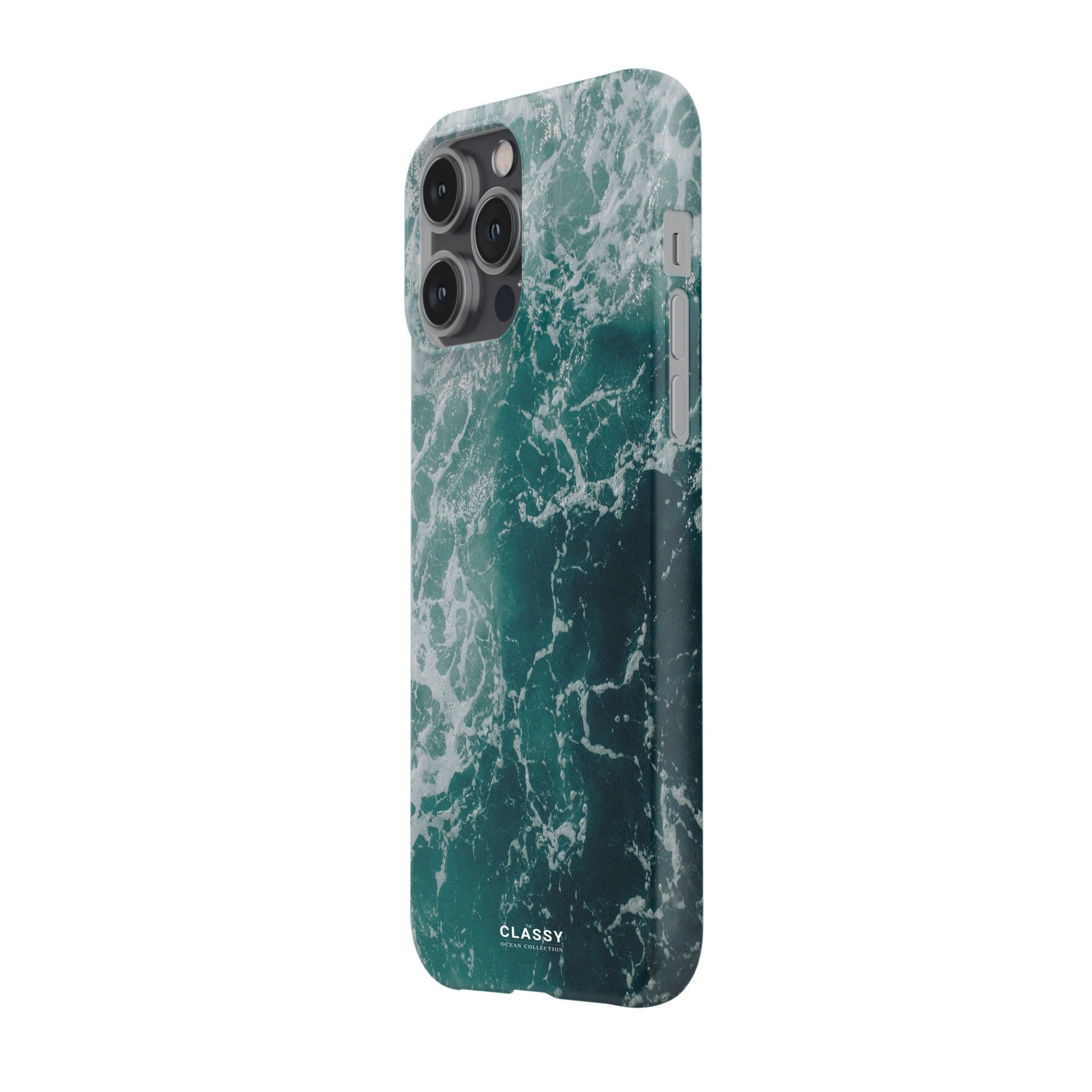 Dark Navy Ocean Snap Case - Classy Cases - Phone Case - iPhone 17 - Glossy - 