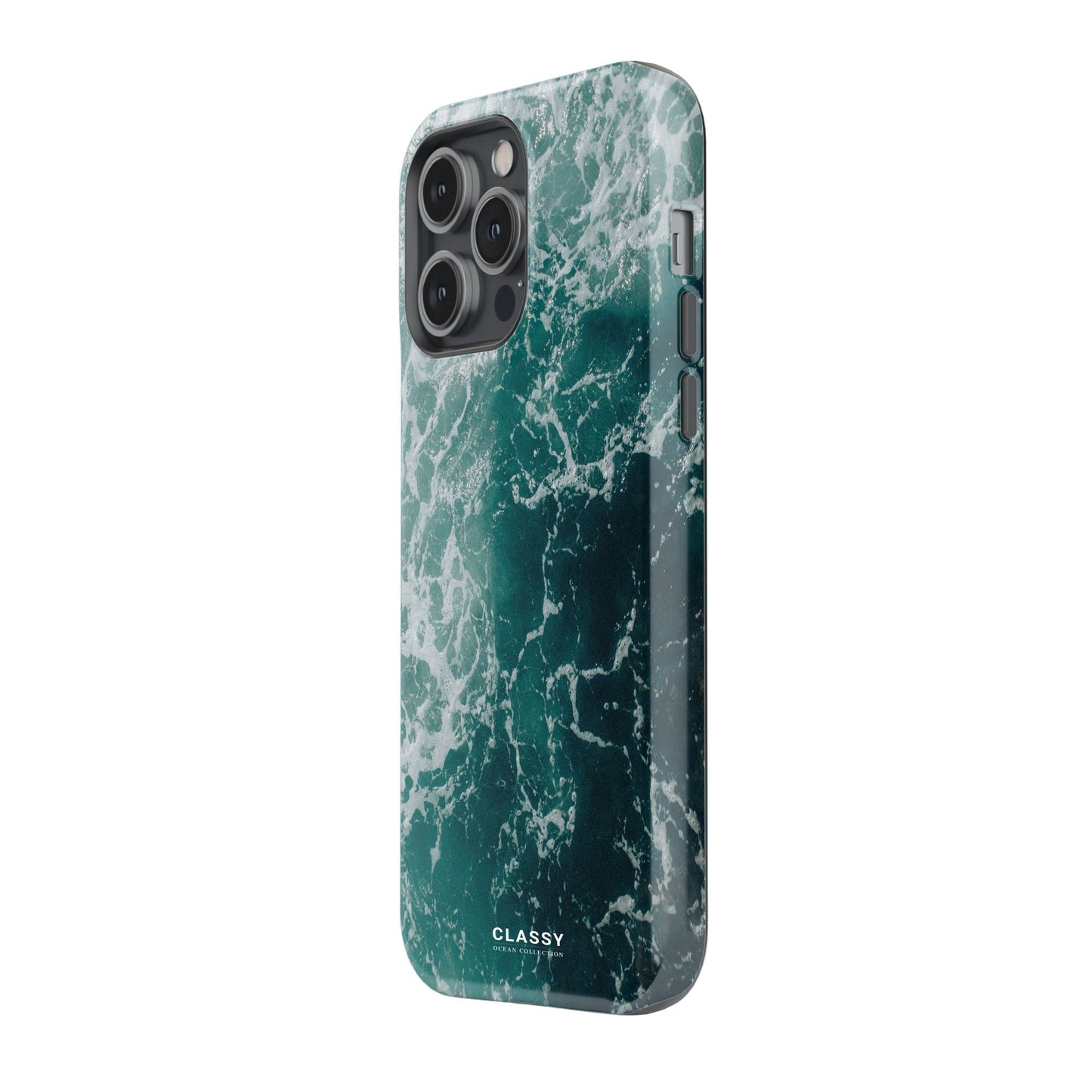 Dark Navy Ocean Tough Case - Classy Cases - Phone Case - iPhone 17 - Glossy - 