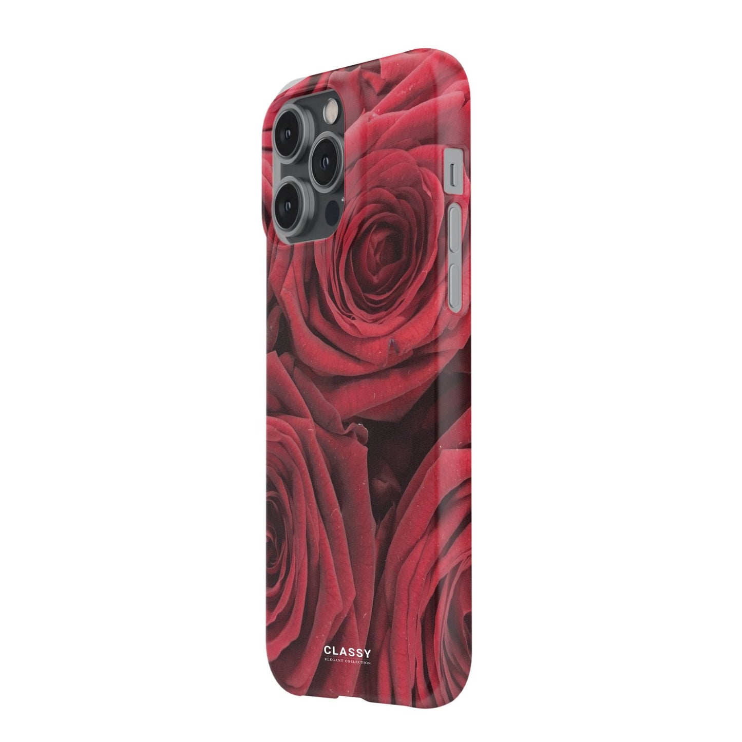 Dark Red Roses Snap Case - Classy Cases - Phone Case - iPhone 17 - Glossy - 