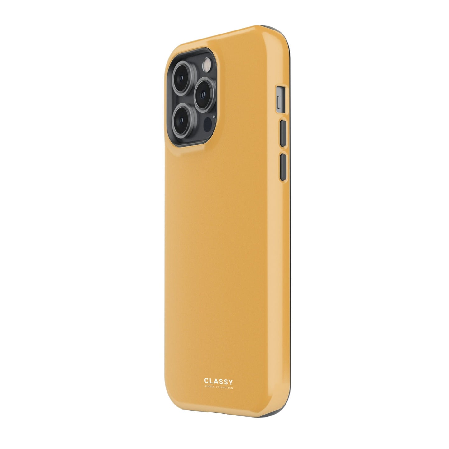 Dark Yellow Tough Case - Classy Cases - Phone Case - iPhone 17 - Glossy - 