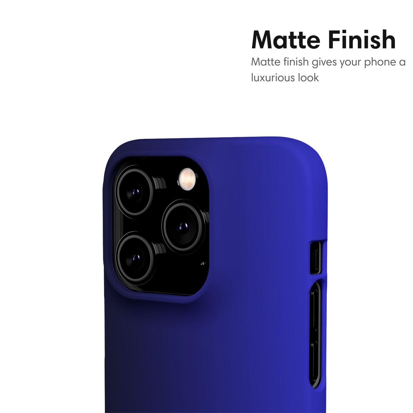 Dark Blue Ombre Snap Case matte