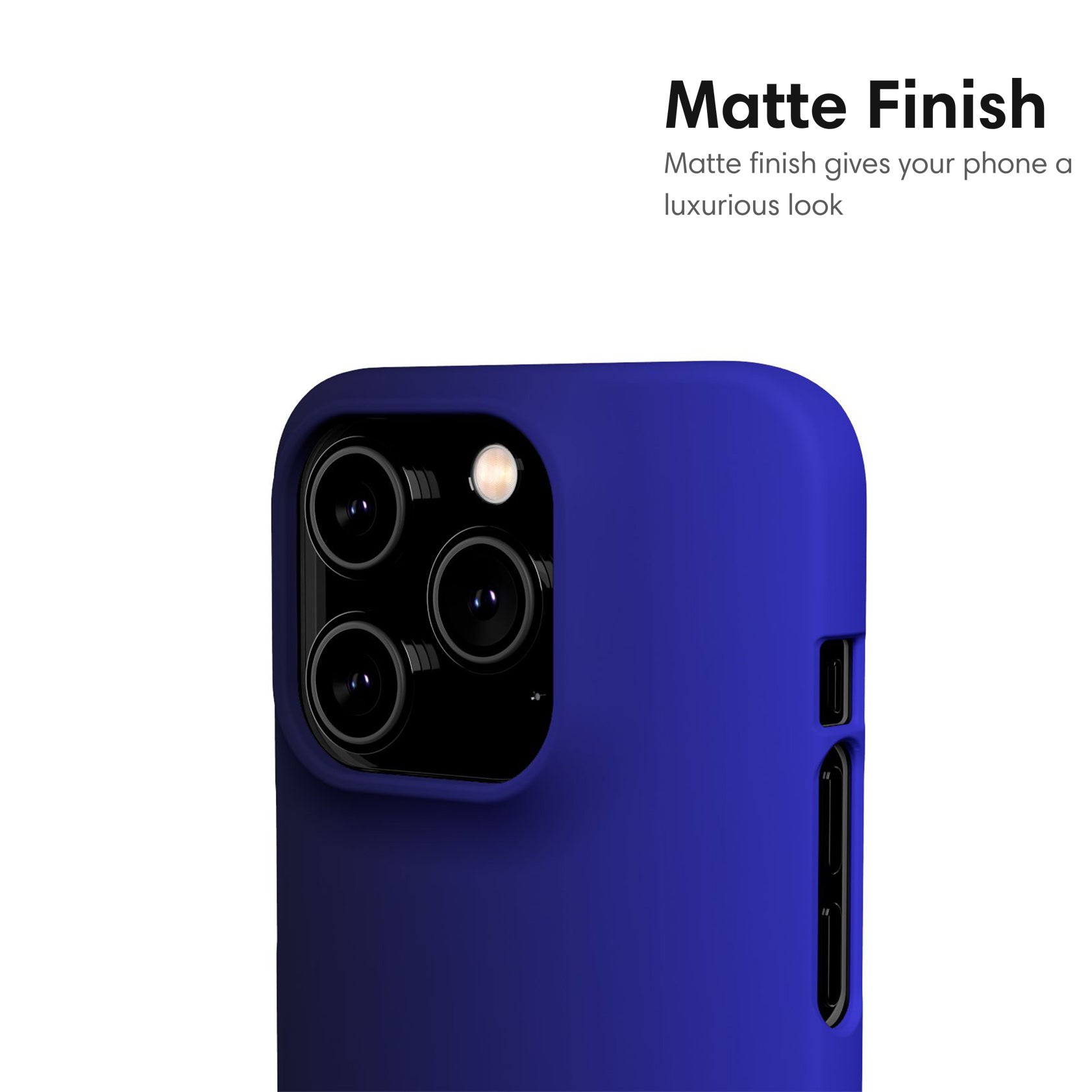 Dark Blue Ombre Snap Case matte