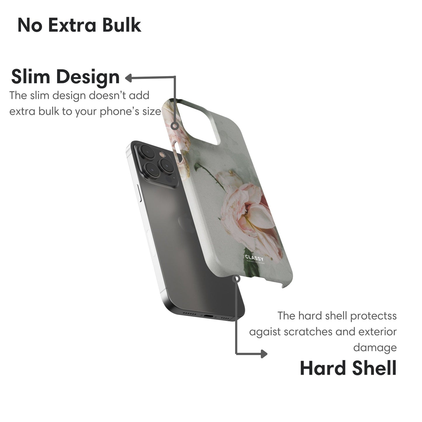 Dropped Rose Snap Case - Classy Cases - Phone Case - iPhone 17 - Glossy - 