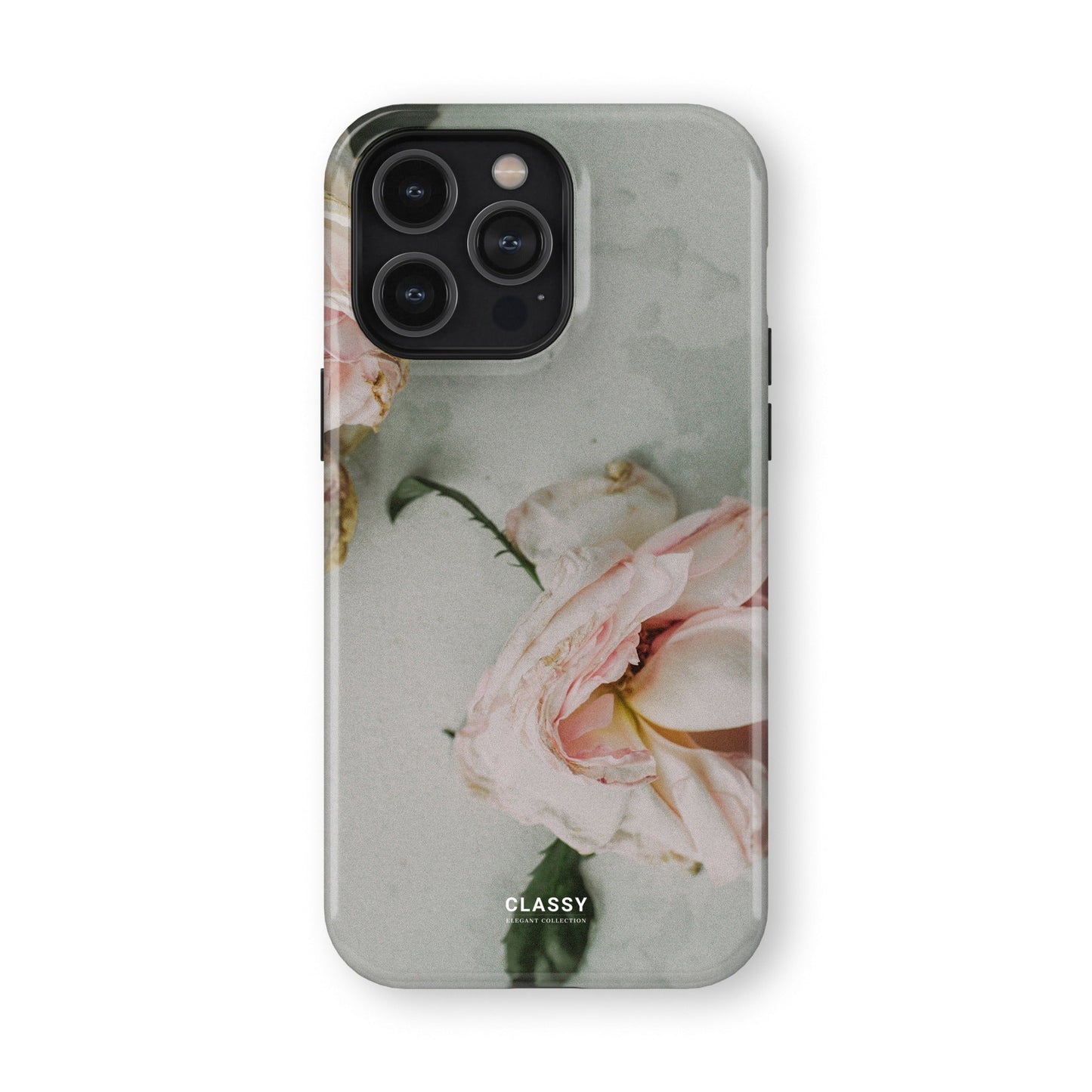Dropped Rose Tough Case - Classy Cases - Phone Case - iPhone 17 - Glossy - 