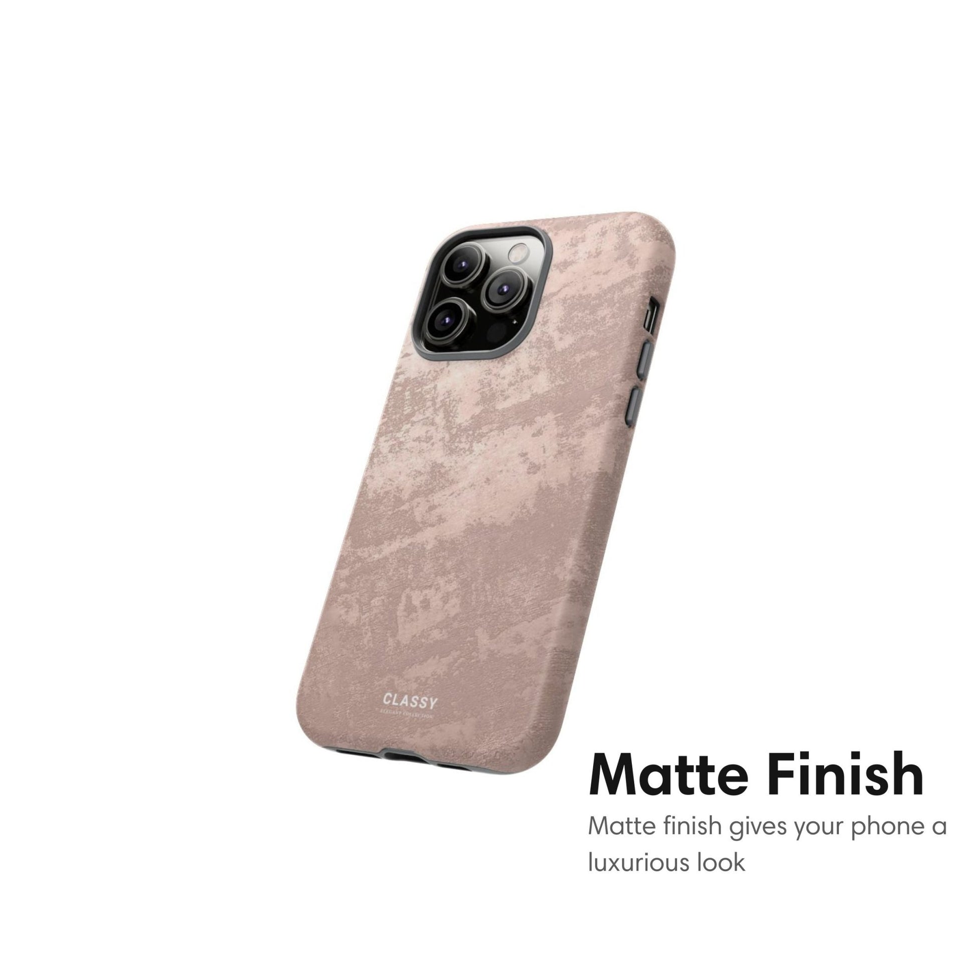 Dusty Rose Elegant Tough Case - Classy Cases - Phone Case - iPhone 17 - Glossy - 