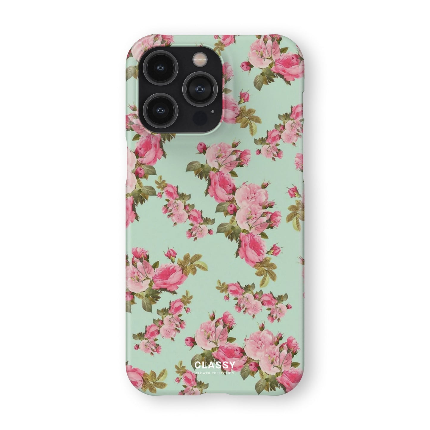 Graceful Flowers Snap Case front