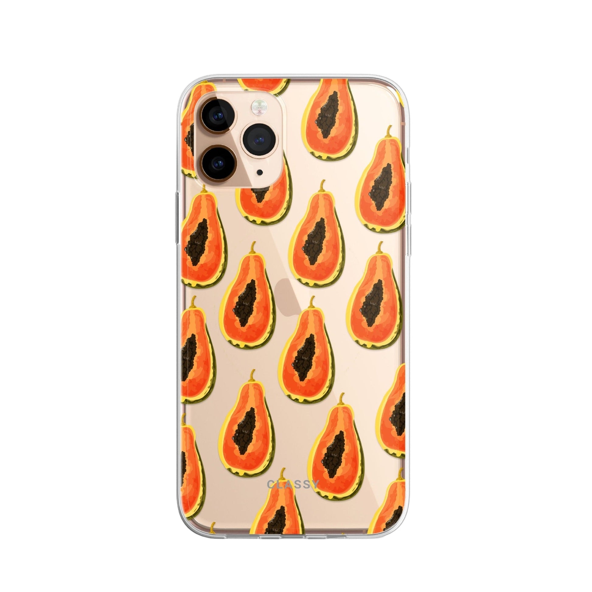Fruit Clear Case - Classy Cases - Phone Case - iPhone 16 Pro - Without gift packaging - 