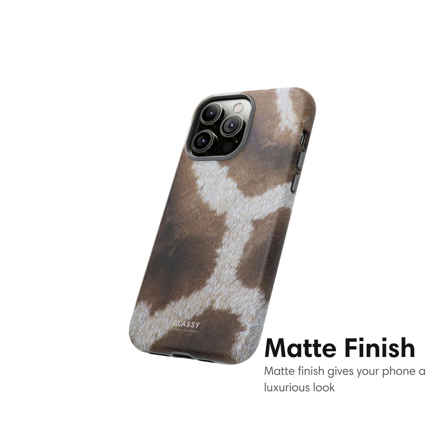 Giraffe Pattern Tough Case - Classy Cases - Phone Case - iPhone 17 - Glossy - 