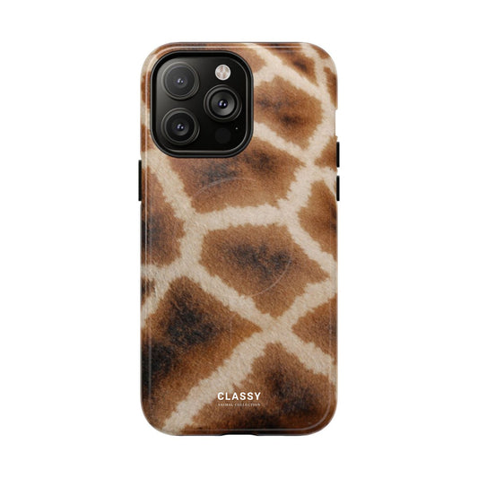 Giraffe Spots MagSafe Tough Case - Classy Cases - Phone Case - iPhone 17 - Glossy -