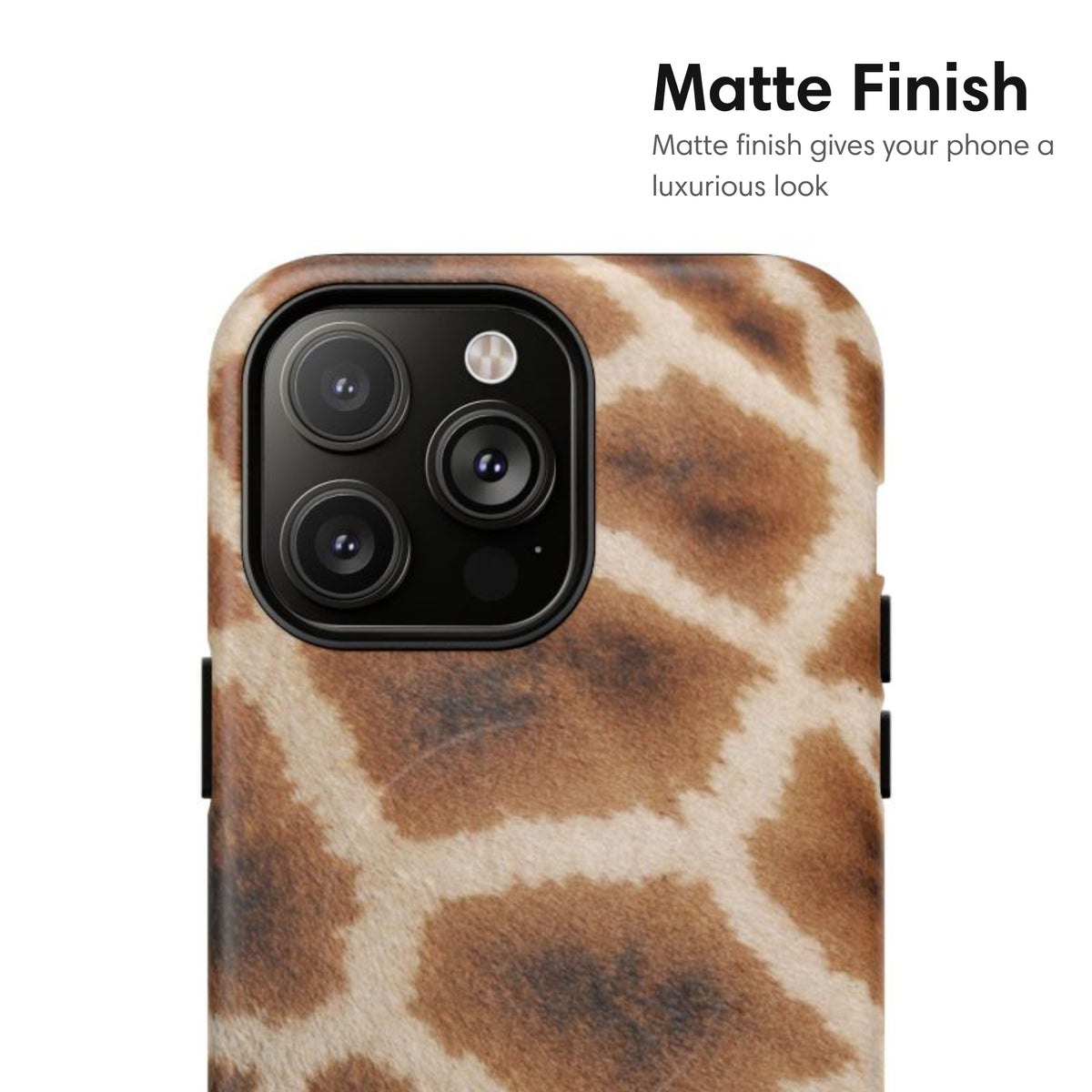 Giraffe Spots MagSafe Tough Case - Classy Cases - Phone Case - iPhone 17 - Glossy -