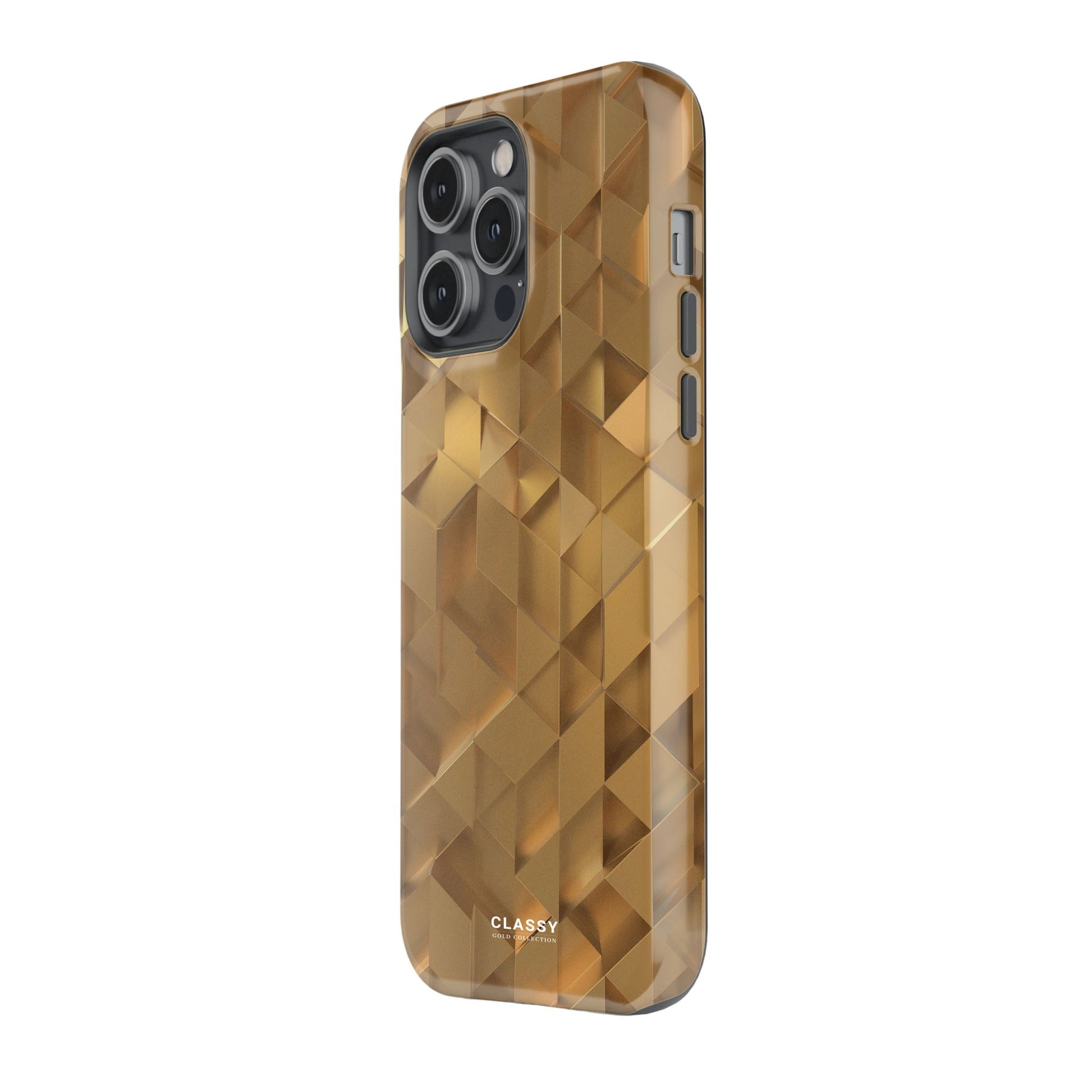 Gold Pattern Tough Case - Classy Cases - Phone Case - iPhone 17 - Glossy - 