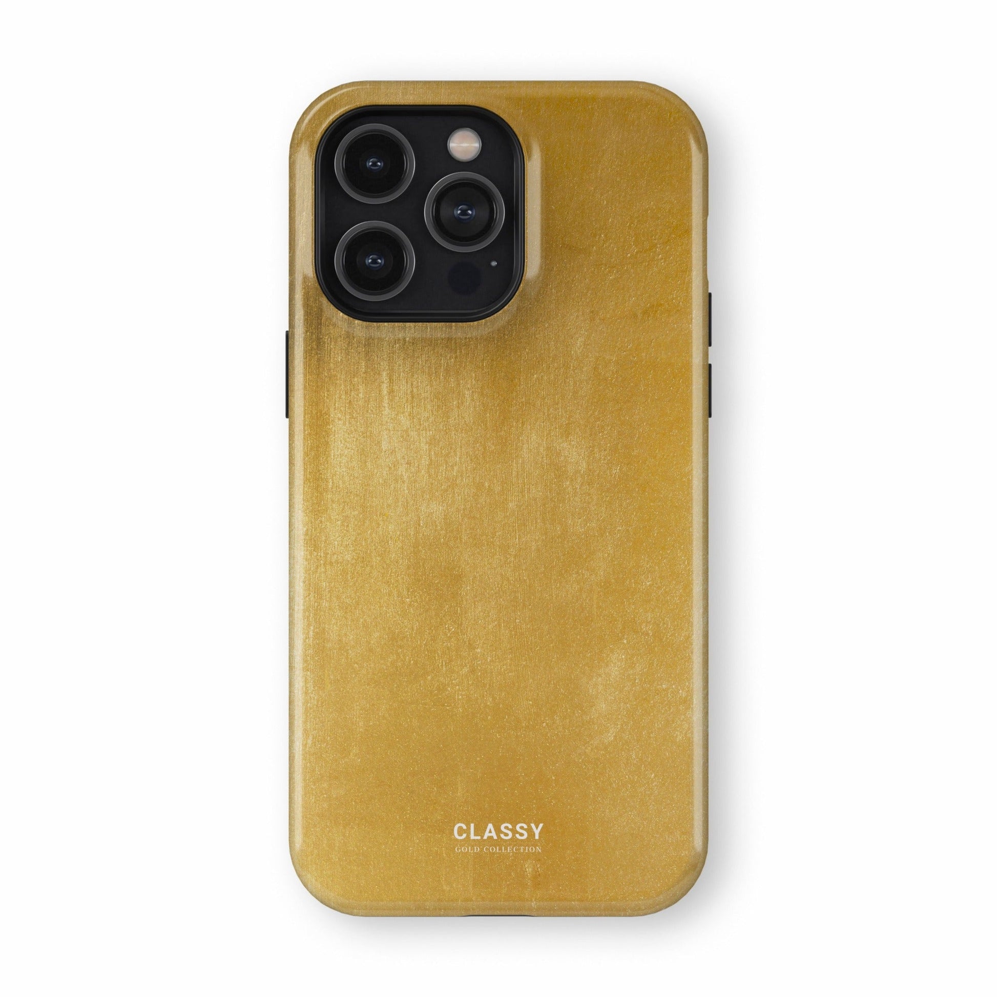 Gold Slight Pattern Tough Case - Classy Cases - Phone Case - iPhone 17 - Glossy - 