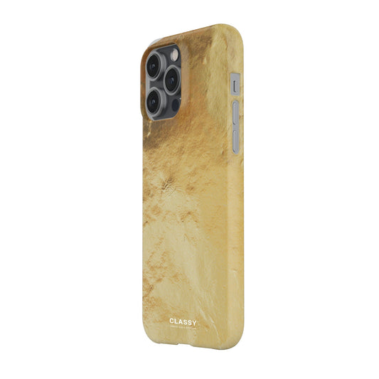 Gold Textured Pattern Snap Case - Classy Cases - Phone Case - iPhone 17 - Glossy - 
