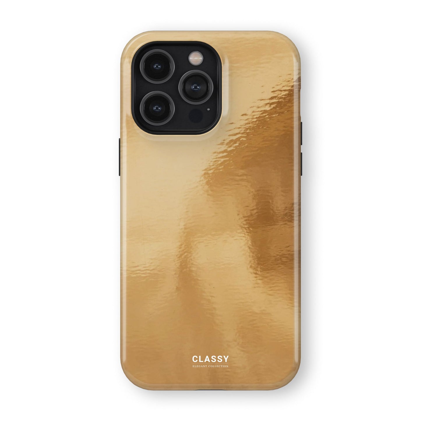 Gold Glossy Design Tough Case front