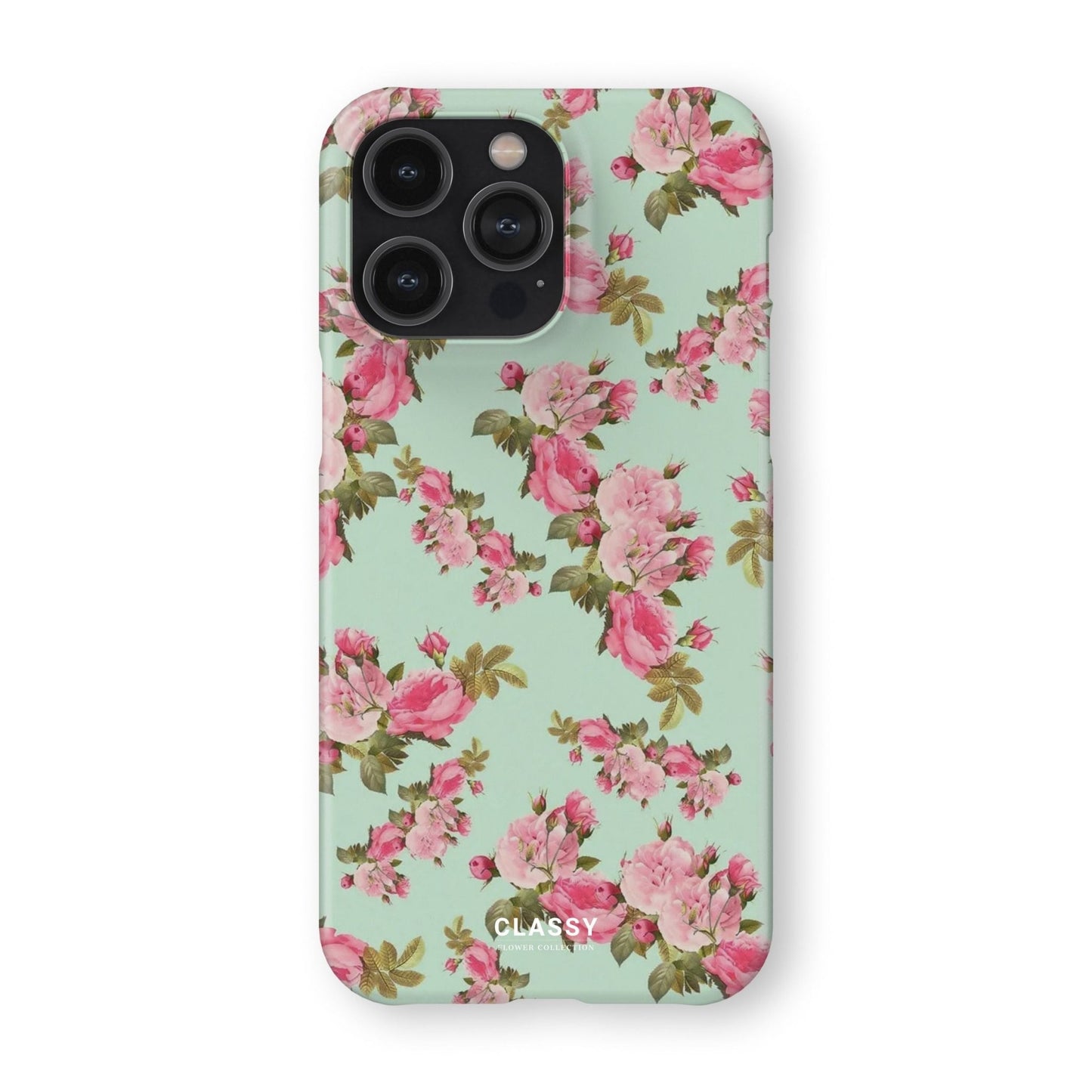 Graceful Flowers Snap Case - Classy Cases - Phone Case - iPhone 17 - Glossy - 