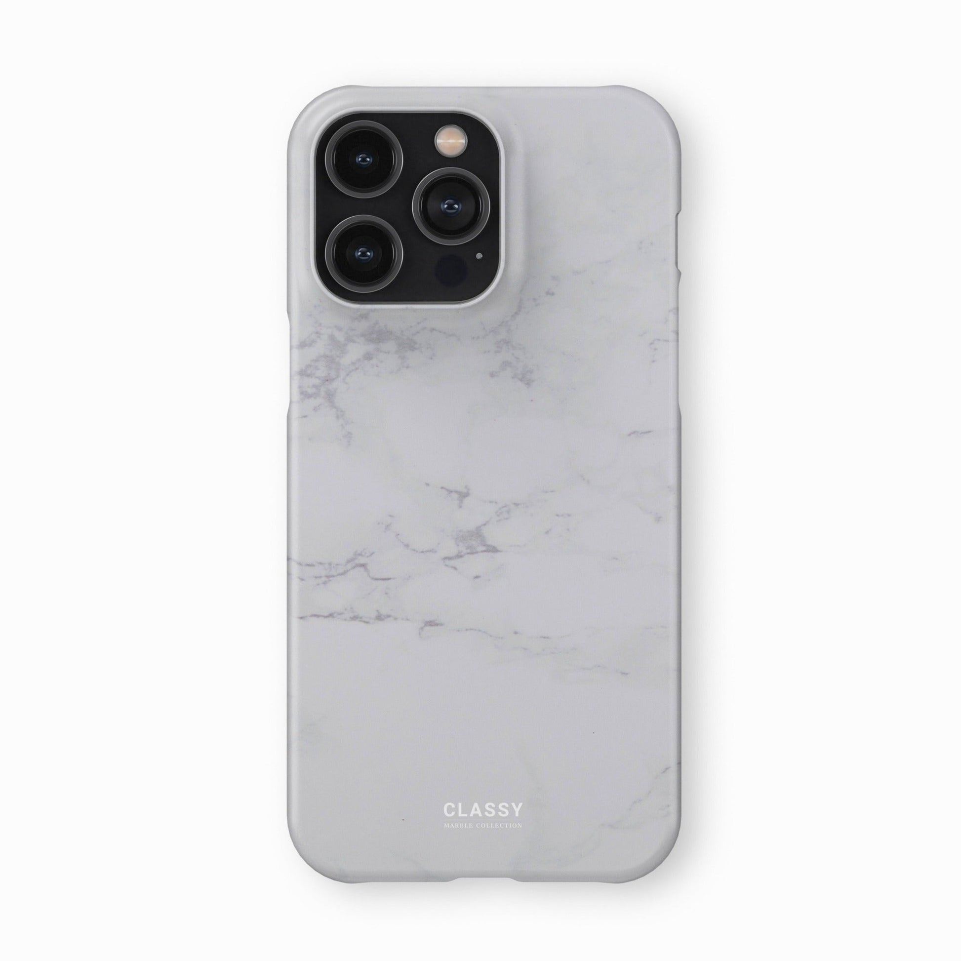 Gray Marble Snap Case - Classy Cases - Phone Case - iPhone 17 - Glossy - 