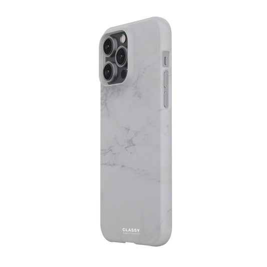 Gray Marble Snap Case - Classy Cases - Phone Case - iPhone 17 - Glossy - 