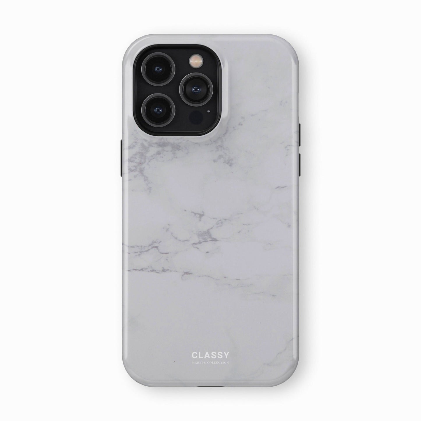 Gray Marble Tough Case - Classy Cases - Phone Case - iPhone 17 - Glossy - 