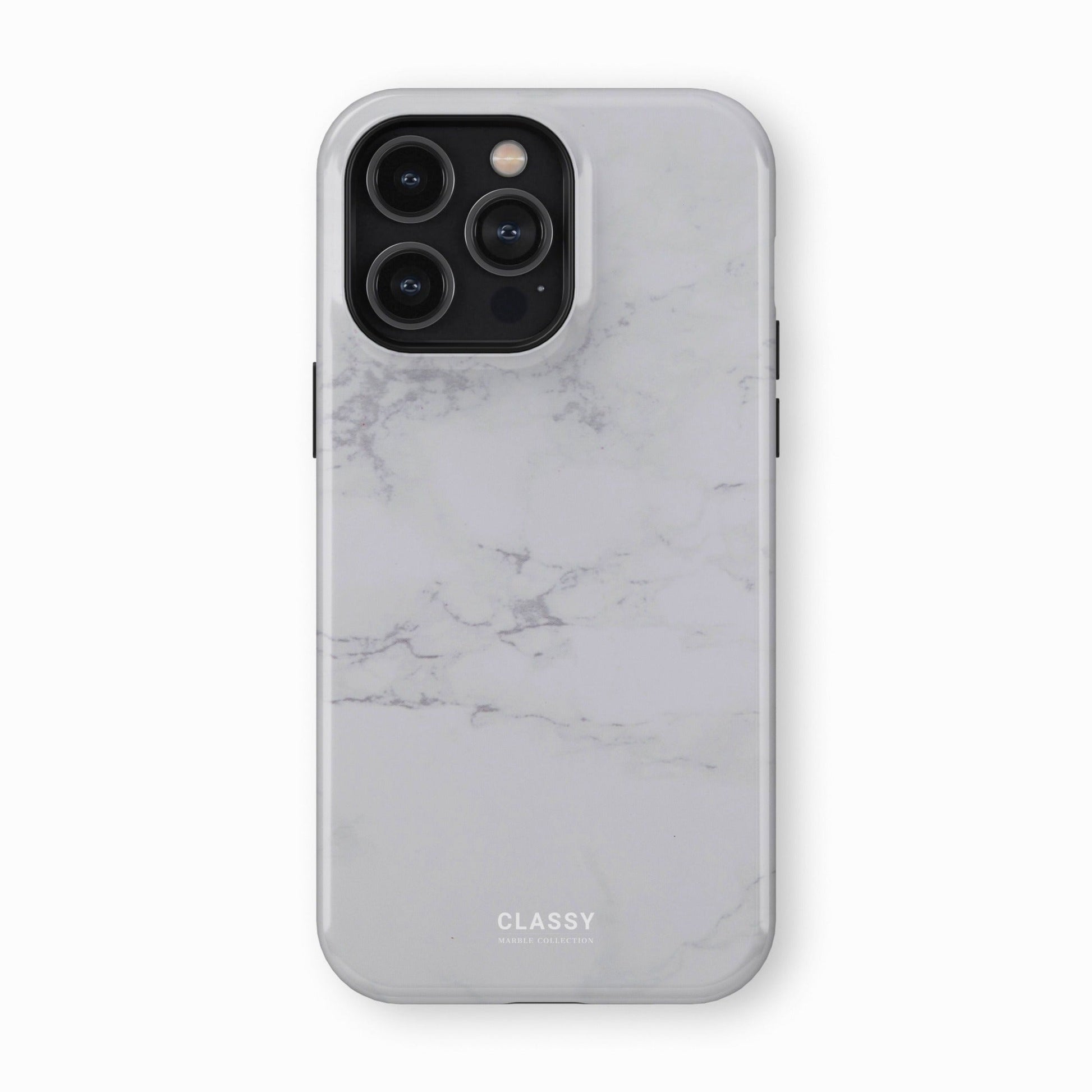 Gray Marble Tough Case - Classy Cases - Phone Case - iPhone 17 - Glossy - 