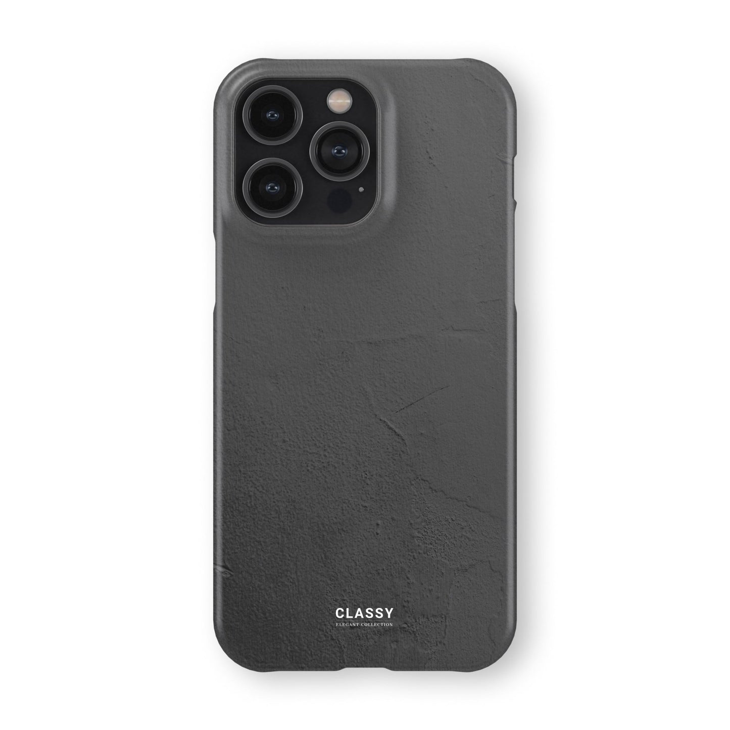 Gray Pattern Snap Case - Classy Cases - Phone Case - iPhone 17 - Glossy - 