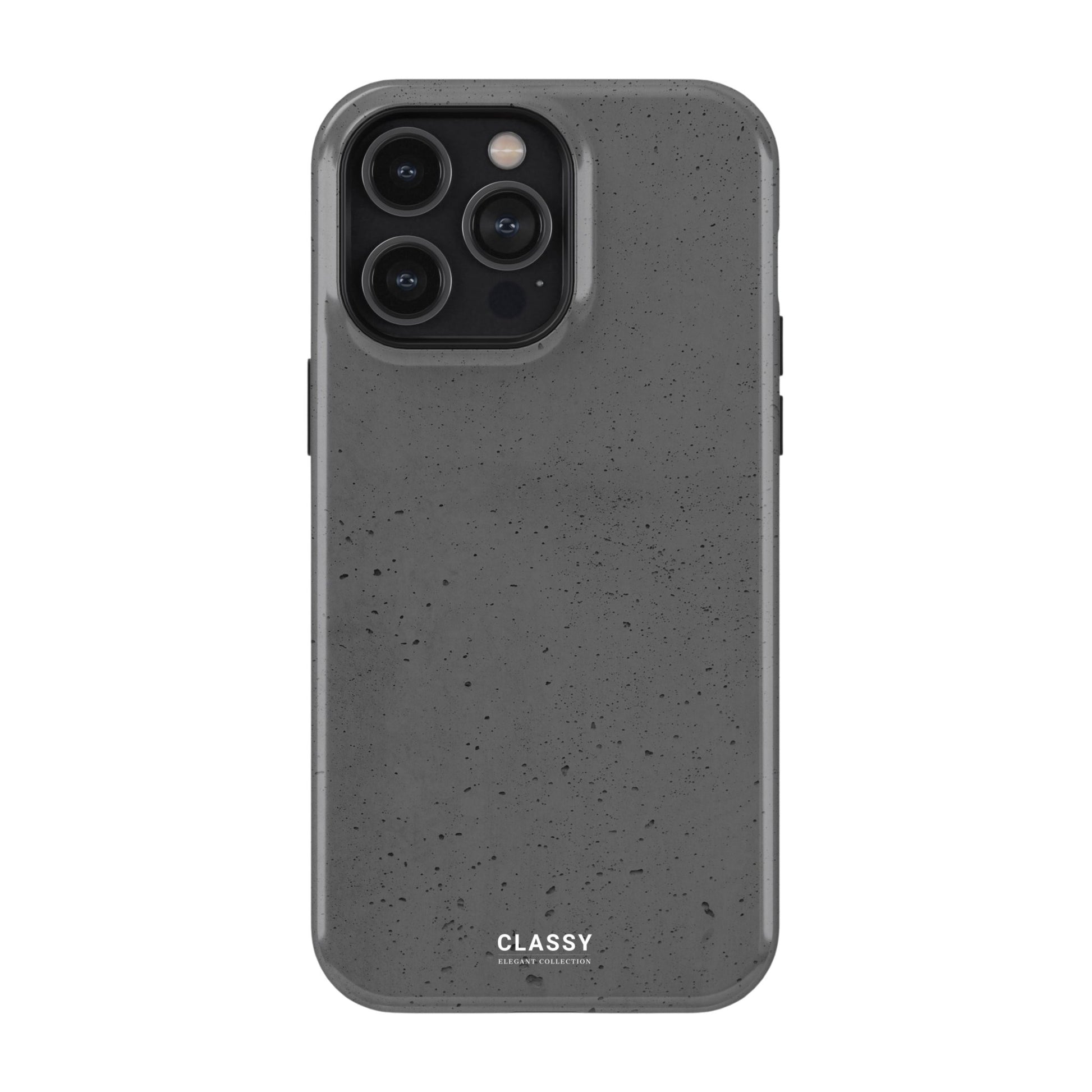 Gray Pattern Tough Case - Classy Cases - Phone Case - iPhone 17 - Glossy - 