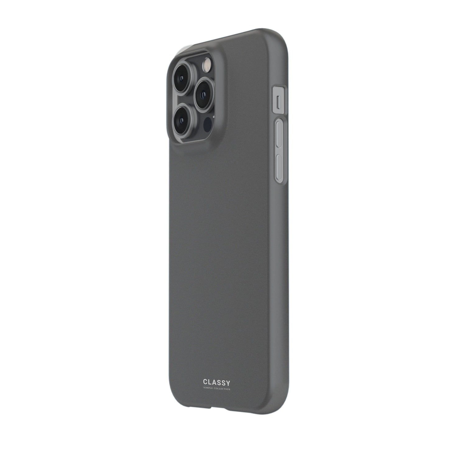 Gray Snap Case - Classy Cases - Phone Case - iPhone 17 - Glossy - 