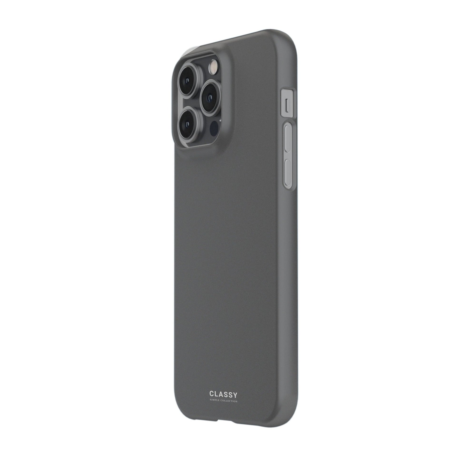Gray Snap Case - Classy Cases - Phone Case - iPhone 17 - Glossy - 