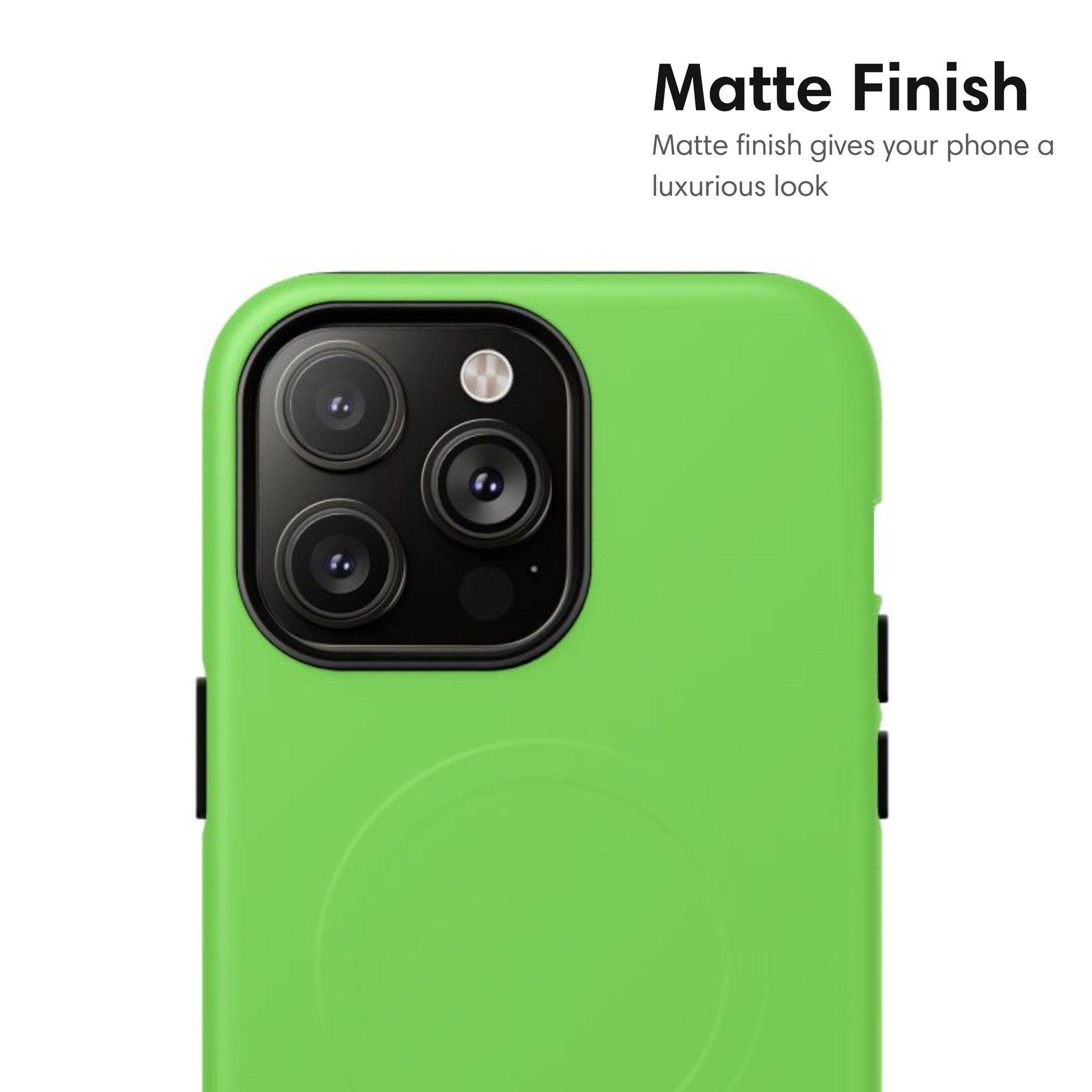 Green MagSafe Tough Case matte