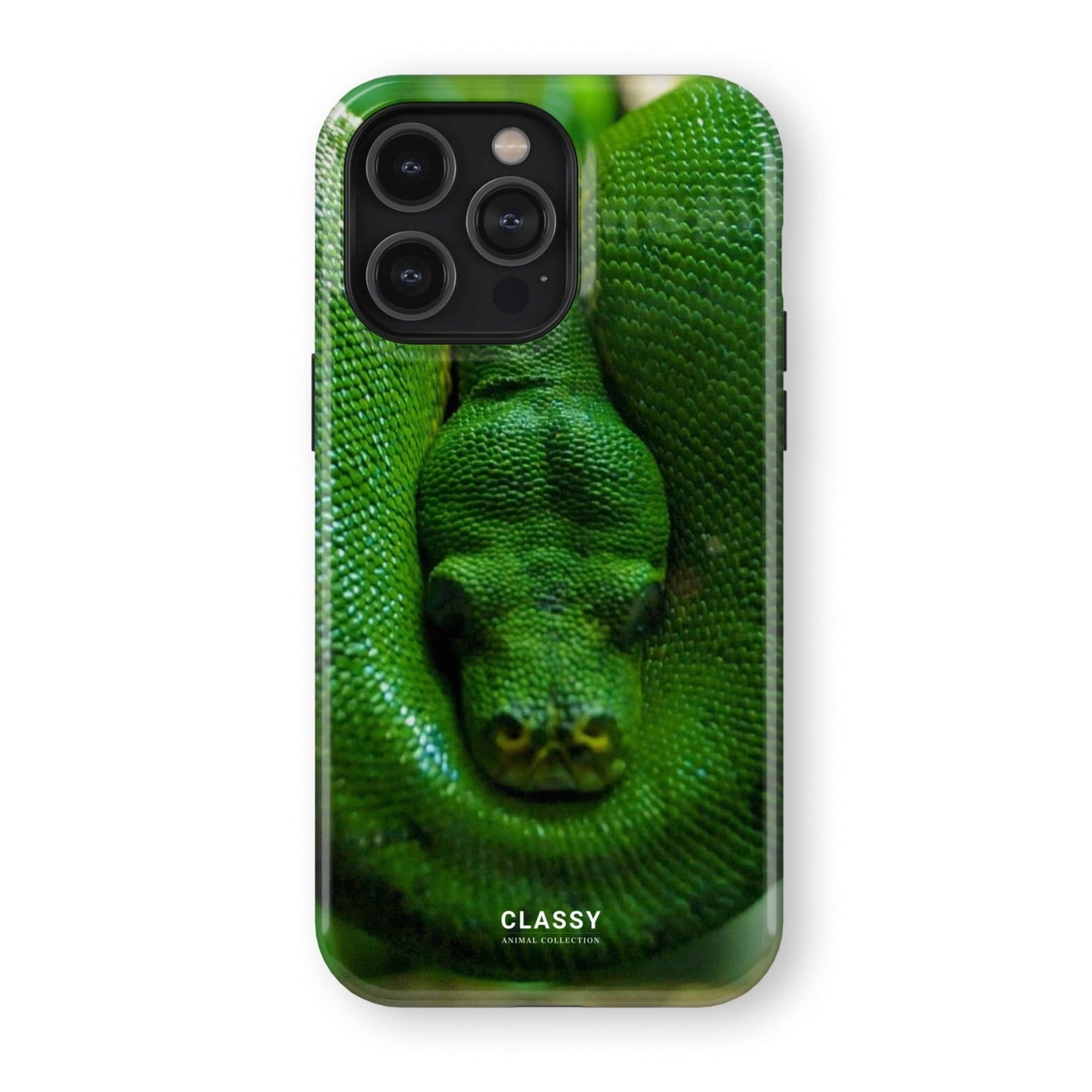 Green Snake Tough Case front