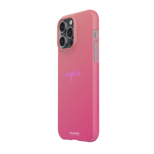 Inspire | Pink Snap Case - Classy Cases - Phone Case - iPhone 17 - Glossy - 