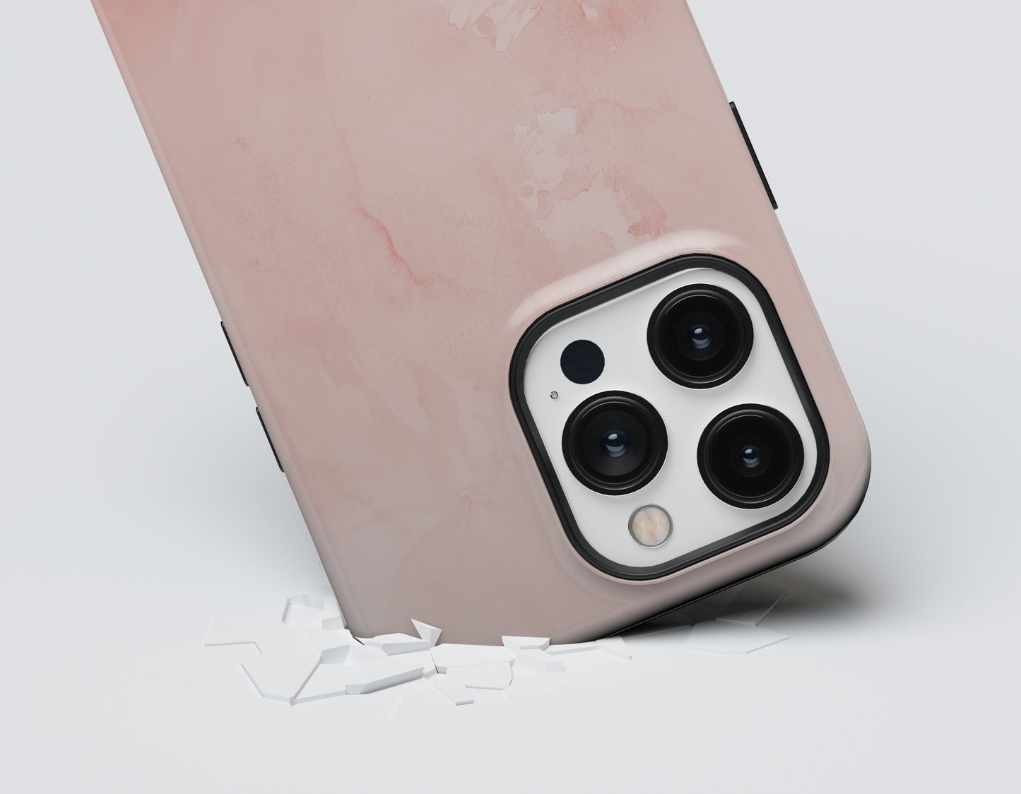 Simple Marble Light Pink Tough Case