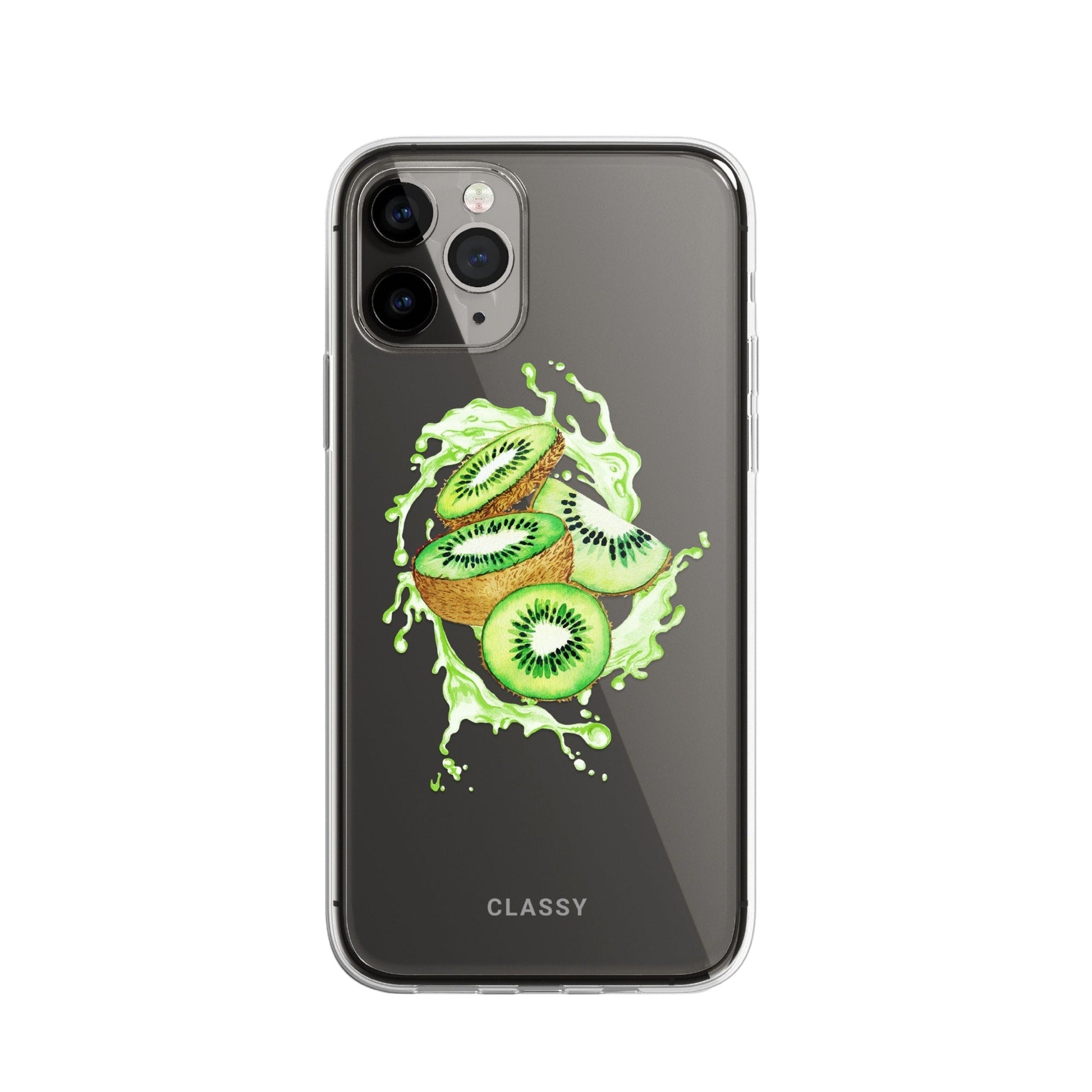 Kiwi Clear Case - Classy Cases - Phone Case - iPhone 16 Pro - Without gift packaging - 
