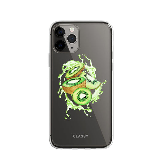 Kiwi Clear Case - Classy Cases - Phone Case - iPhone 16 Pro - Without gift packaging - 