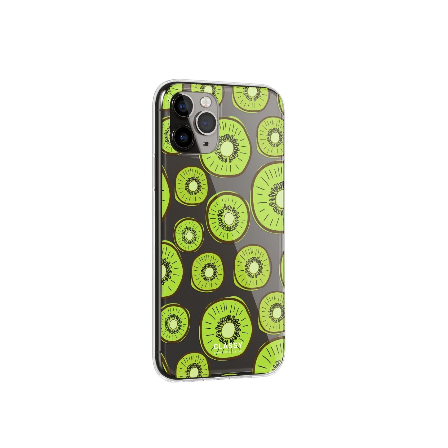 Kiwis Clear Case - Classy Cases - Phone Case - iPhone 16 Pro - Without gift packaging - 