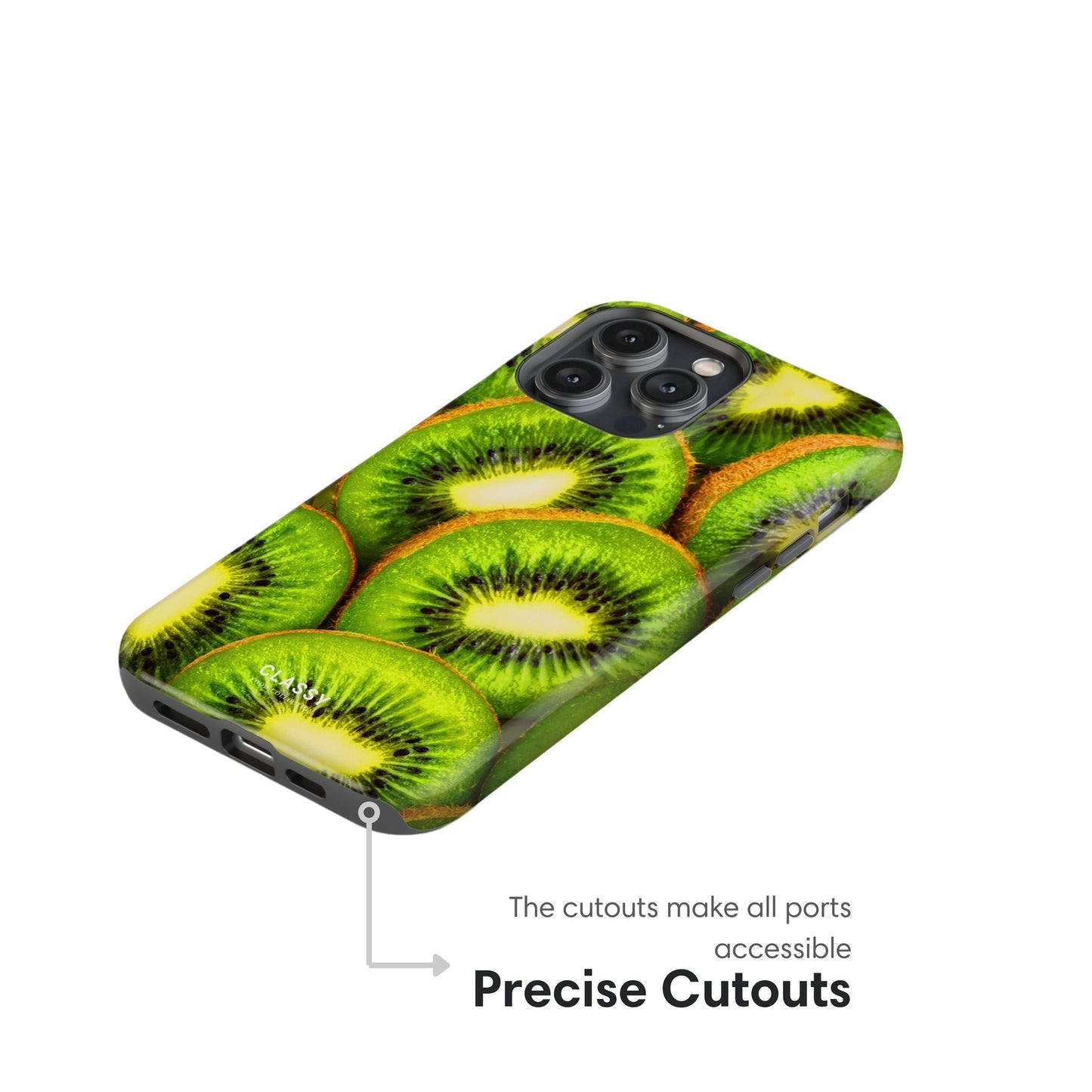 Kiwis Tough Case - Classy Cases - Phone Case - iPhone 17 - Glossy - 