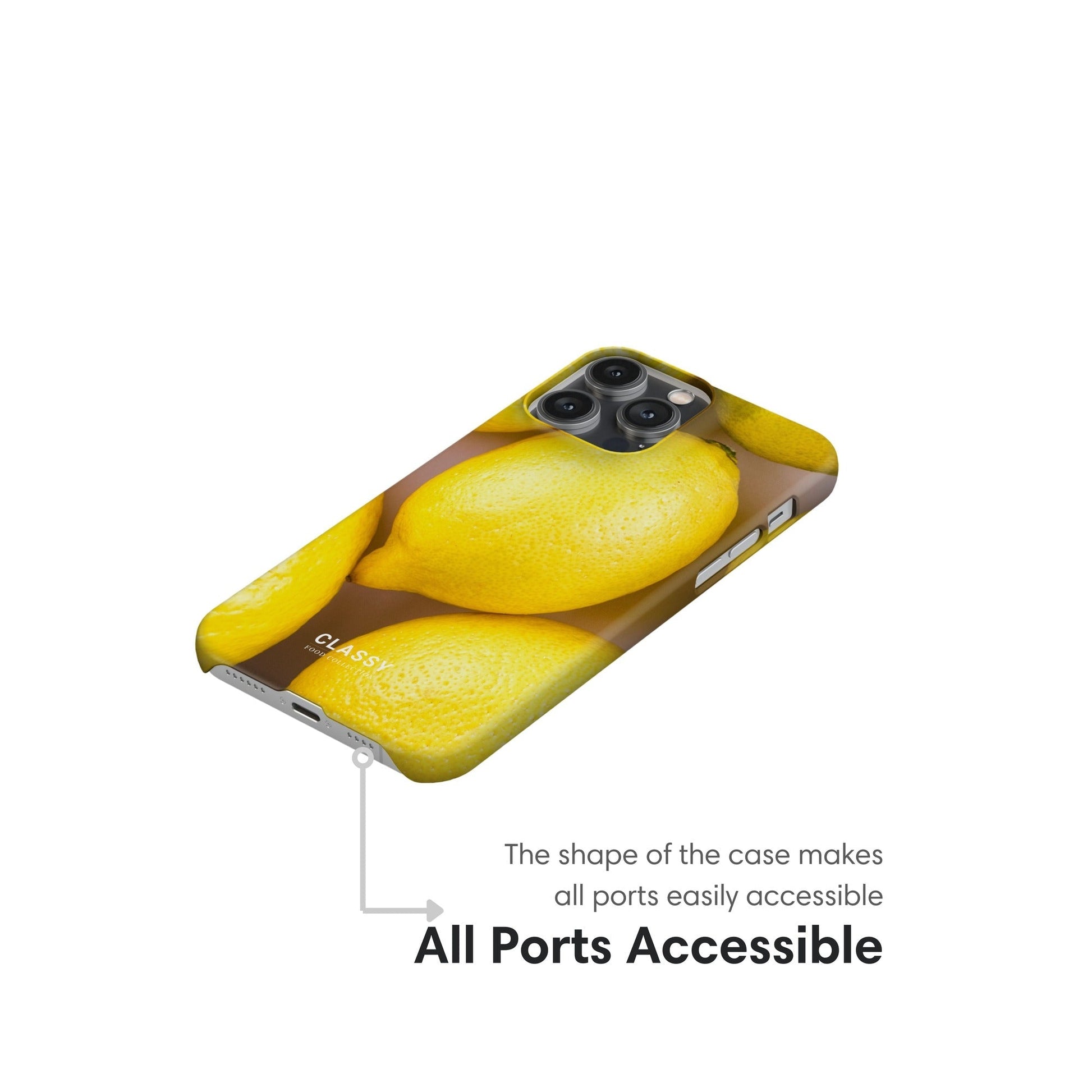 Lemons Snap Case - Classy Cases - Phone Case - iPhone 17 - Glossy - 