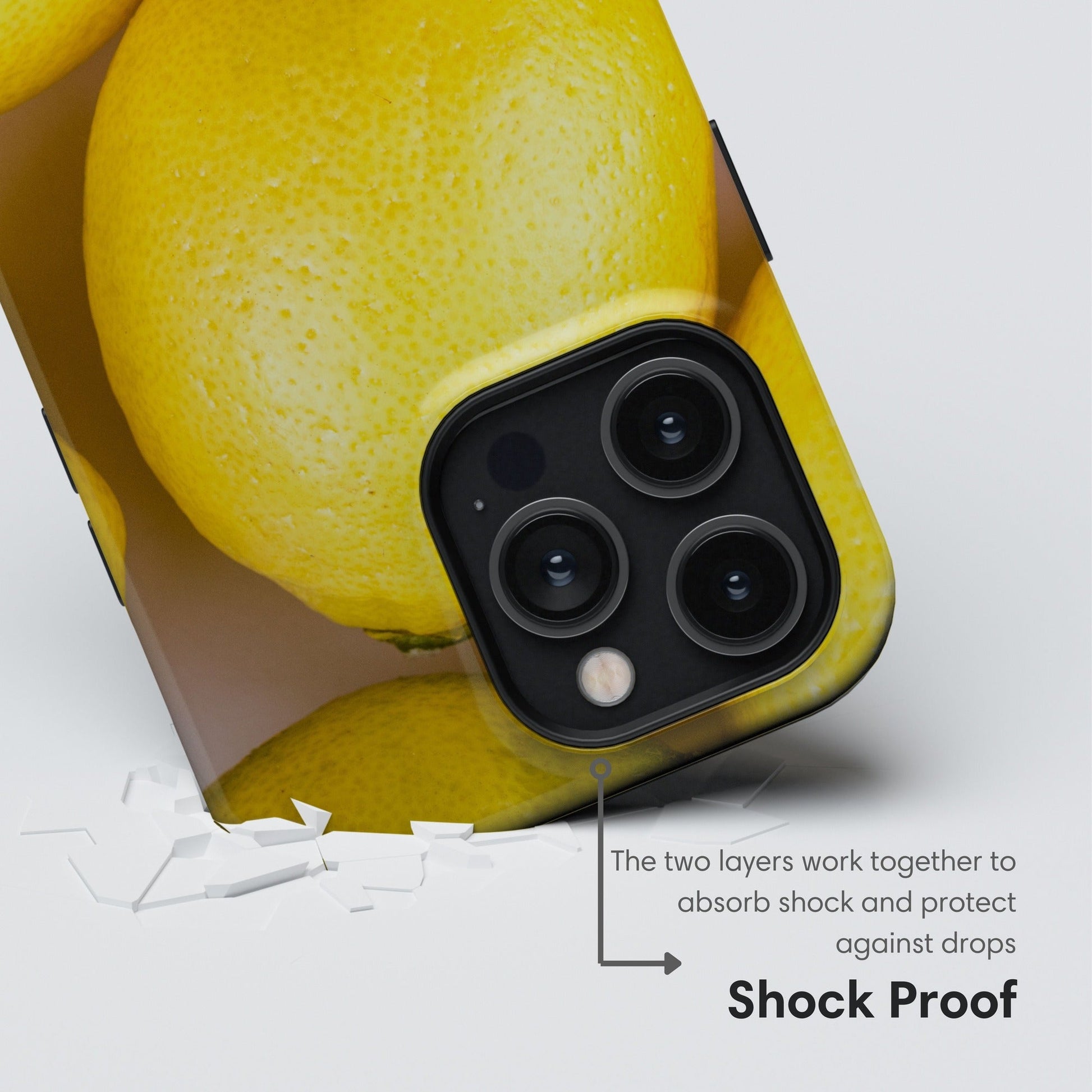 Lemons Tough Case - Classy Cases - Phone Case - iPhone 17 - Glossy - 