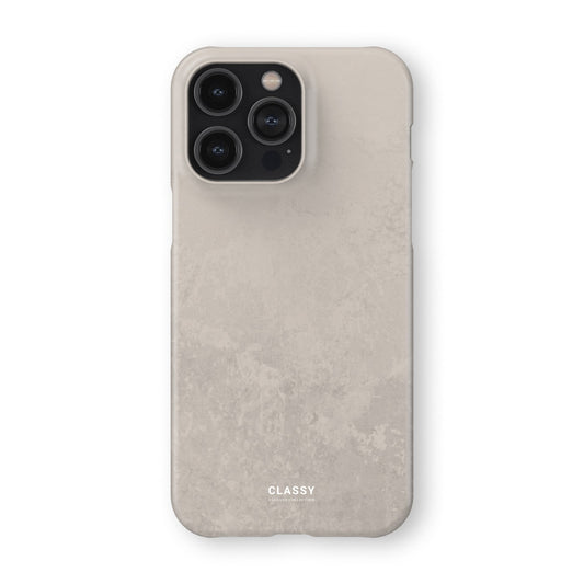 Light Beige Snap Case - Classy Cases - Phone Case - iPhone 17 - Glossy - 