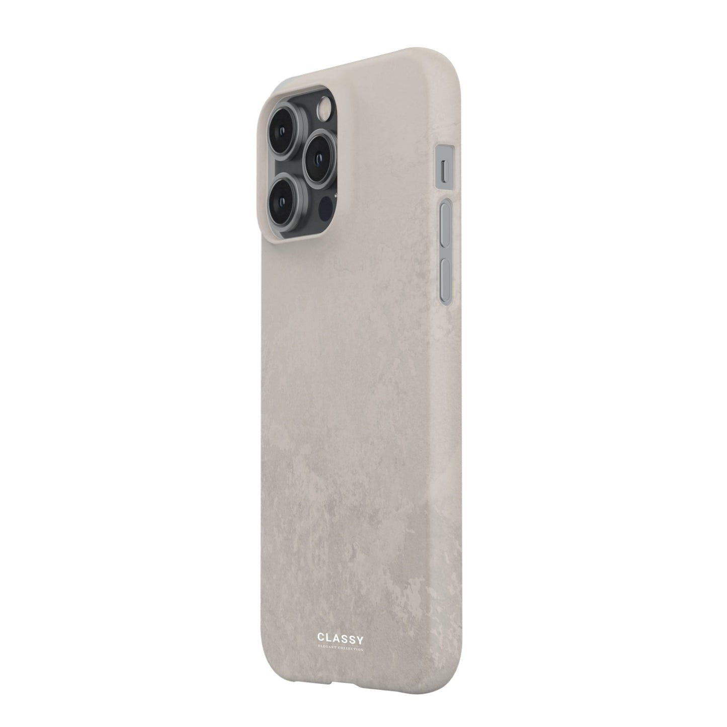 Light Beige Snap Case - Classy Cases - Phone Case - iPhone 17 - Glossy - 