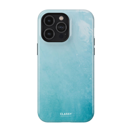 Light Blue Elegant Ombre Tough Case - Classy Cases - Phone Case - iPhone 17 - Glossy - 
