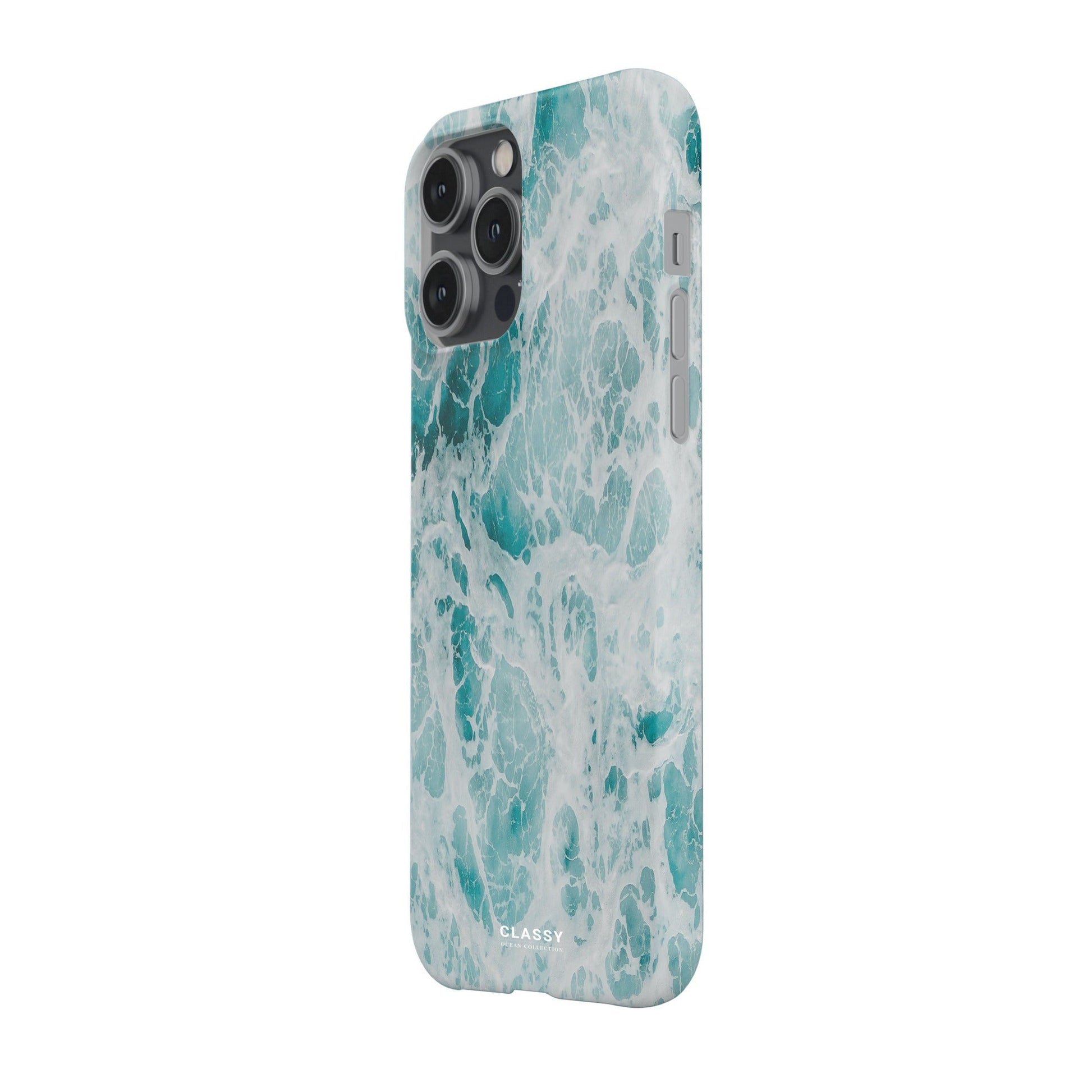 Light Blue Ocean Snap Case - Classy Cases - Phone Case - iPhone 17 - Glossy - 