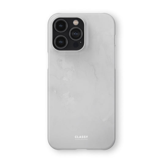 Light Gray Elegant Snap Case - Classy Cases - Phone Case - iPhone 17 - Glossy - 